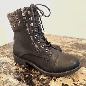 Falls Creek Maddie Black Fashion Boots sz 6.5